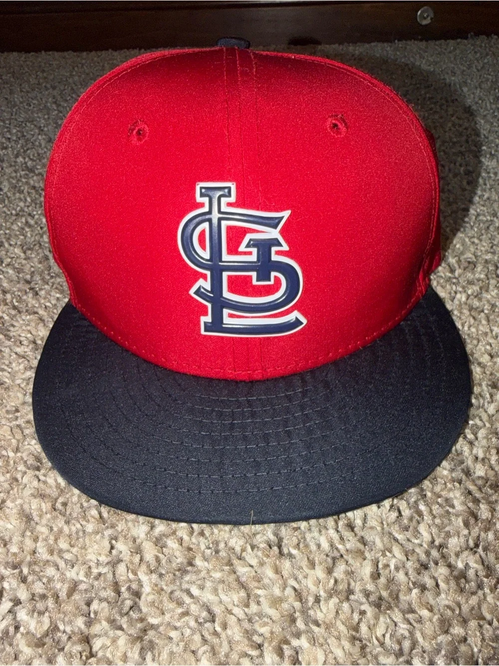 St. Louis Cardinals Hat Cap Fitted 6 5/8 kids size Red MLB MLB 59Fifty New Era
